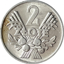 Польша 2 злотых 1974 год
