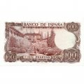 Испания 100 песет 1970 год - Портрет Мануэля де Фалла UNC