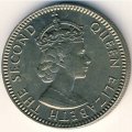 Сейшелы 25 центов 1960 год