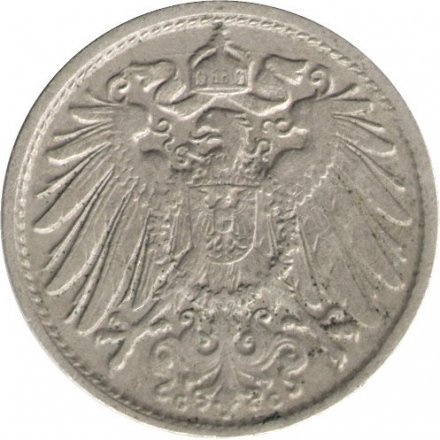 Германия 10 пфеннигов 1892 год (G)