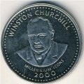 Сомали 25 шиллингов 2000 год - Уинстон Черчилль