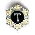 Значок. Хоккей ХК Торпедо (снежинка) 