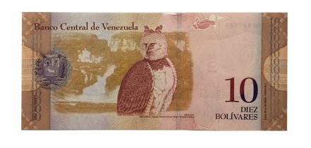 Венесуэла 10 боливаров 2011 год - UNC