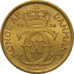 Дания 1/2 кроны 1926 год
