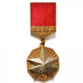 Знак ВЛКСМ II степени. Молодой гвардеец пятилетки, тяжелый