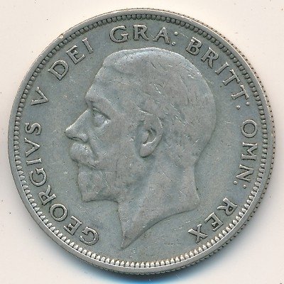 Великобритания 1/2 кроны 1934 год