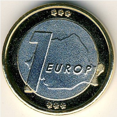 Румыния 1 евро 2004 год