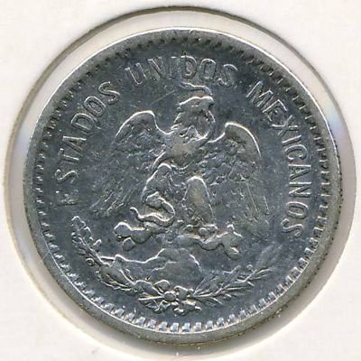 Мексика 10 сентаво 1907 год
