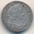 Великобритания 4 пенса 1684 год