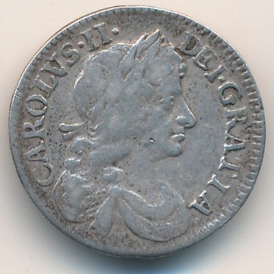 Великобритания 4 пенса 1684 год