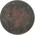 Великобритания 1 фартинг 1866 год