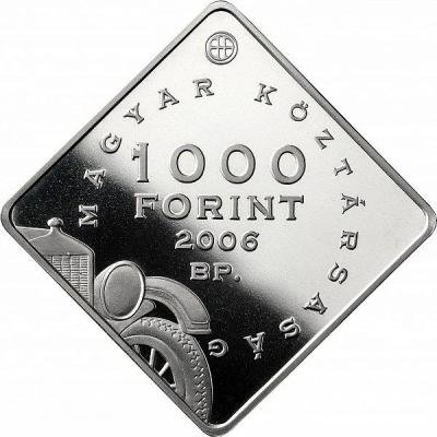 Венгрия 1000 форинтов 2006 год - Автомобиль Форд Т