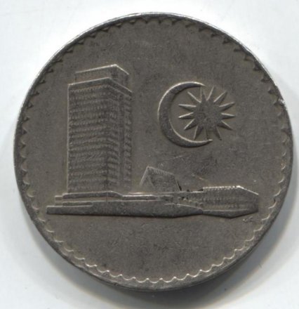 Малайзия 50 сен 1988 год