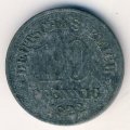 Германия 10 пфеннигов 1922 год