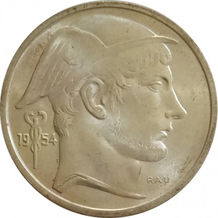 Бельгия 50 франков 1954 год (BELGIE)