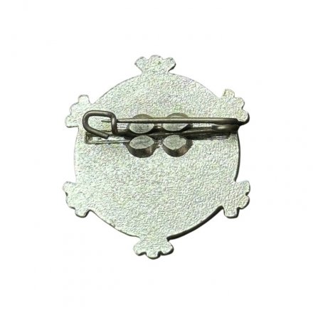 Значок ГДР. Schneekristall 1968. Снежинка