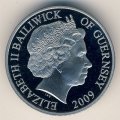 Гернси 5 фунтов 2009 год