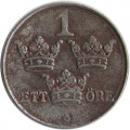 Швеция 1 эре 1945 год - Король Густав V