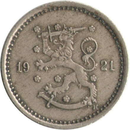 Финляндия 50 пенни 1921 год