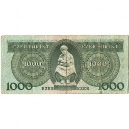 Венгрия 1000 форинтов 1983 год - F