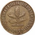 ФРГ 5 пфеннигов 1950 год (D)
