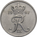 Дания 10 эре 1967 год