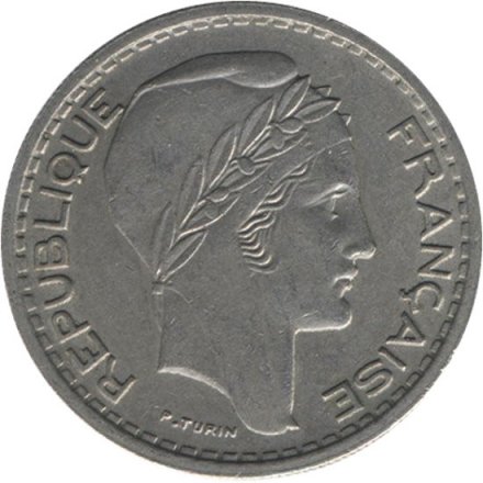 Франция 10 франков 1948 год (B)