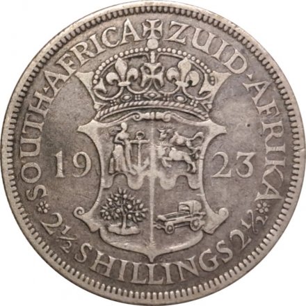 ЮАР 2 1/2 шиллинга 1923 год