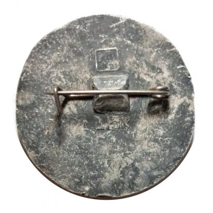 Значок Кинешма. Герб. Золотое кольцо (серый)