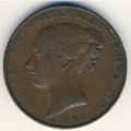 Джерси 1/13 шиллинга 1844 год