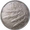 Исландия 10 крон 1987 год - Мойва