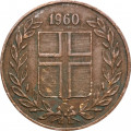 Исландия 5 эйре 1960 год