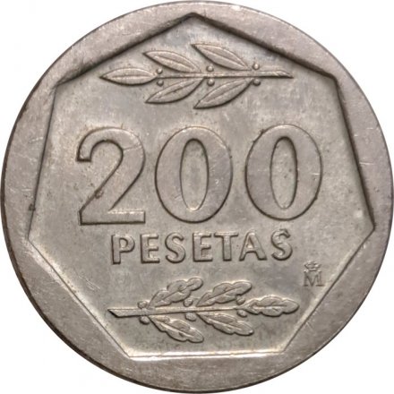 Испания 200 песет 1987 год