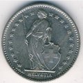 Швейцария 1 франк 1974 год