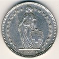Швейцария 2 франка 1940 год