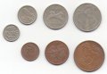 Набор из 7 монет Норвегия 1958-1973 год