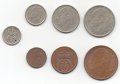 Набор из 7 монет Норвегия 1958-1973 год