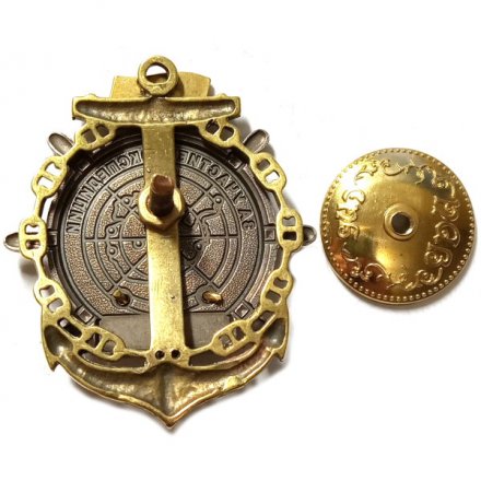 Знак За участие в экспедиции. ОИС &quot;Адмирал Владимирский&quot;. Флаг