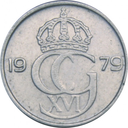 Швеция 10 эре 1979 год - Король Карл XVI Густав