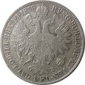 Австрия 1 флорин 1858 год (Отметка монетного двора &quot;M&quot; - Милан)