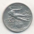 Италия 20 чентезимо 1913 год