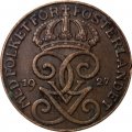 Швеция 1 эре 1927 год