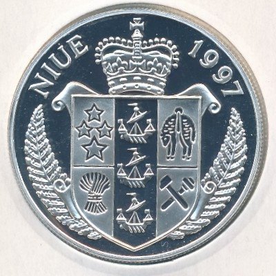 Ниуэ 5 долларов 1997 год