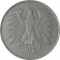 ФРГ 5 марок 1976 год (J)