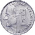 Испания 1 песета 2000 год 
