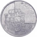 Испания 1 песета 2000 год 