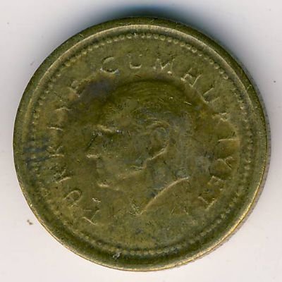 Турция 5000 лир 1998 год