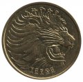 Эфиопия 10 сантимов 1977 год (не магнетик)