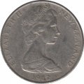 Новая Зеландия 10 центов 1982 год - Маска Маори