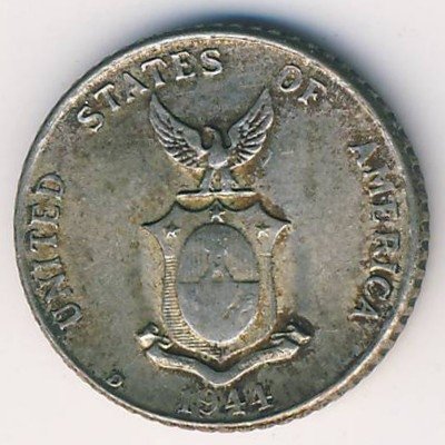 Филиппины 10 сентаво 1944 год
